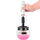 Електричний очищувач косметичних щіток для макіяжу / Cушка для пензлів, фото 4