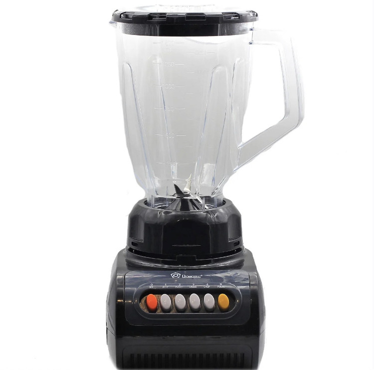 Блендер + кавомолка Domotec MS-9099 2 в 1 / подрібнювач стаціонарний міксер, фото 1