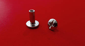 Гвинт ремінний подовжений нікель (10х10 мм)