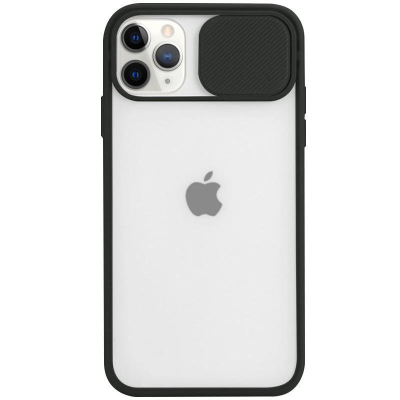 Чохол Hide Camera Matte для iPhone 12 Pro (06) Black чорний