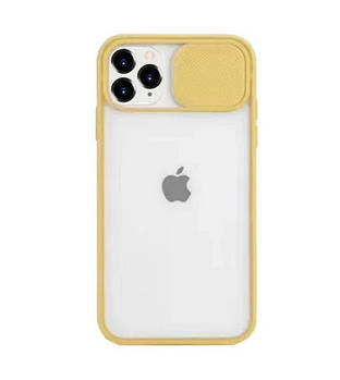 Чохол Hide Camera Matte для iPhone 13 Pro Max (03) Yellow жовтий
