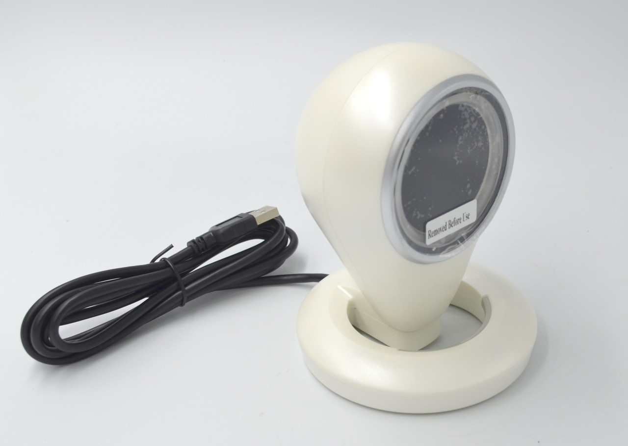 2D OMNI настільний сканер штрих-кодів, QR кодів дротовий AsianWell AW-6500 білий (AW-6500)