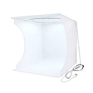 Лайткуб (photobox) Puluz PU5030 LED (31 х 31 х 32 см) білий, фото 2