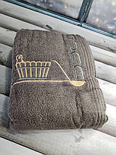 Набір для сауни, три предмети, чоловічий, сірий. E.Suvari, Туреччина