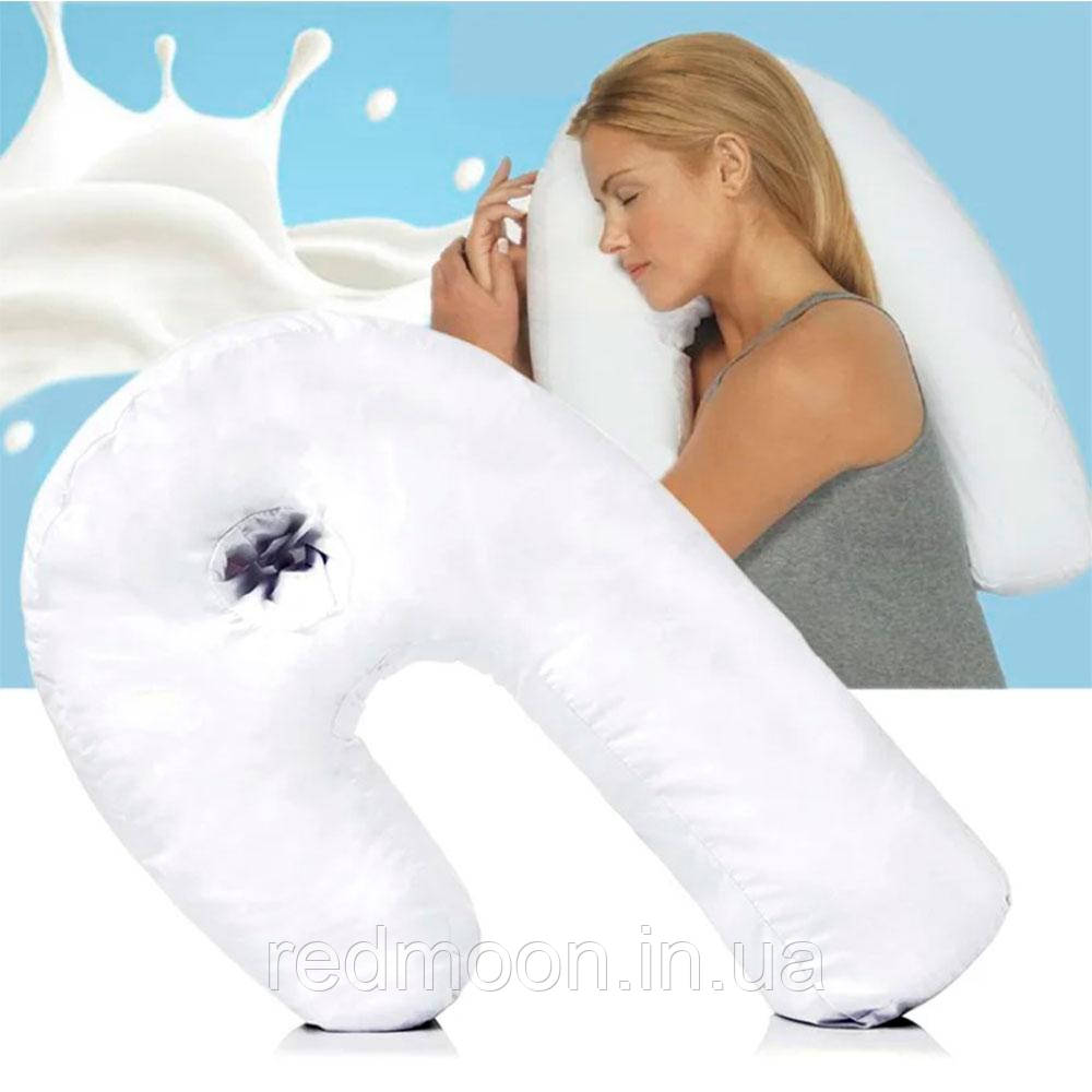 Ергономічна ортопедична подушка Side Sleeper Pro / Анатомічна подушка підкова