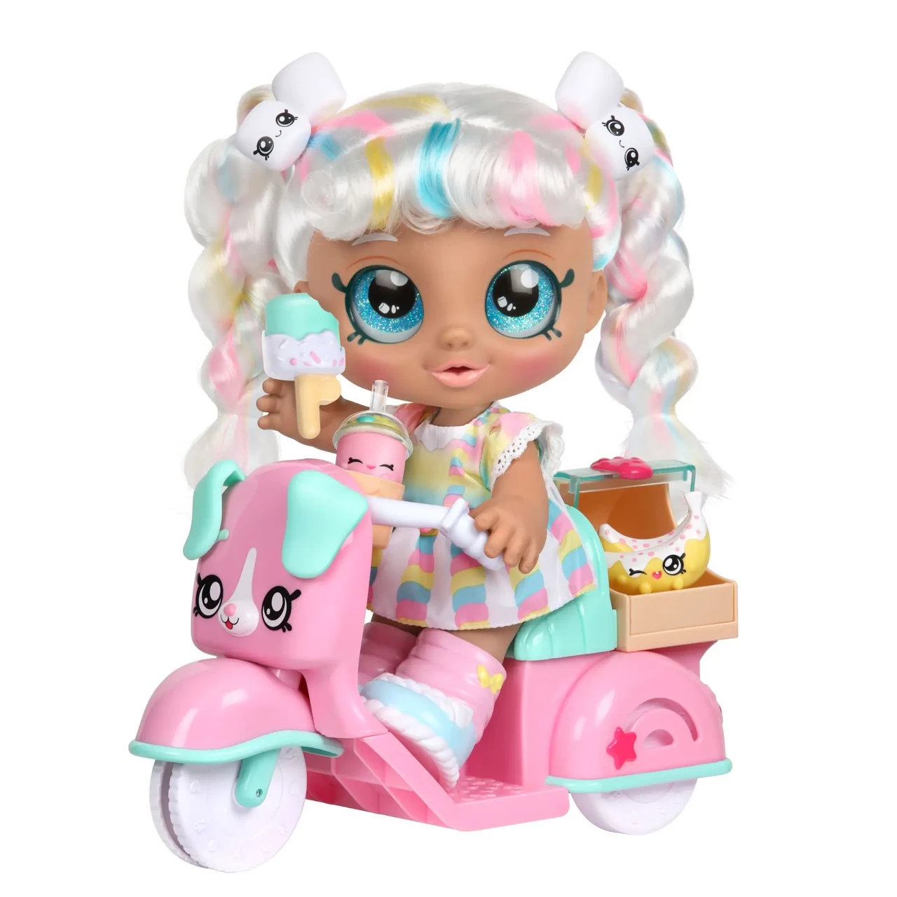 Ігровий набір Маршу Мелло з скуттером Kindi Kids 50047