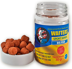 Вафтерс Piranhas Baits Pop-Up Sport Series Big Fish 8x10mm 30gr