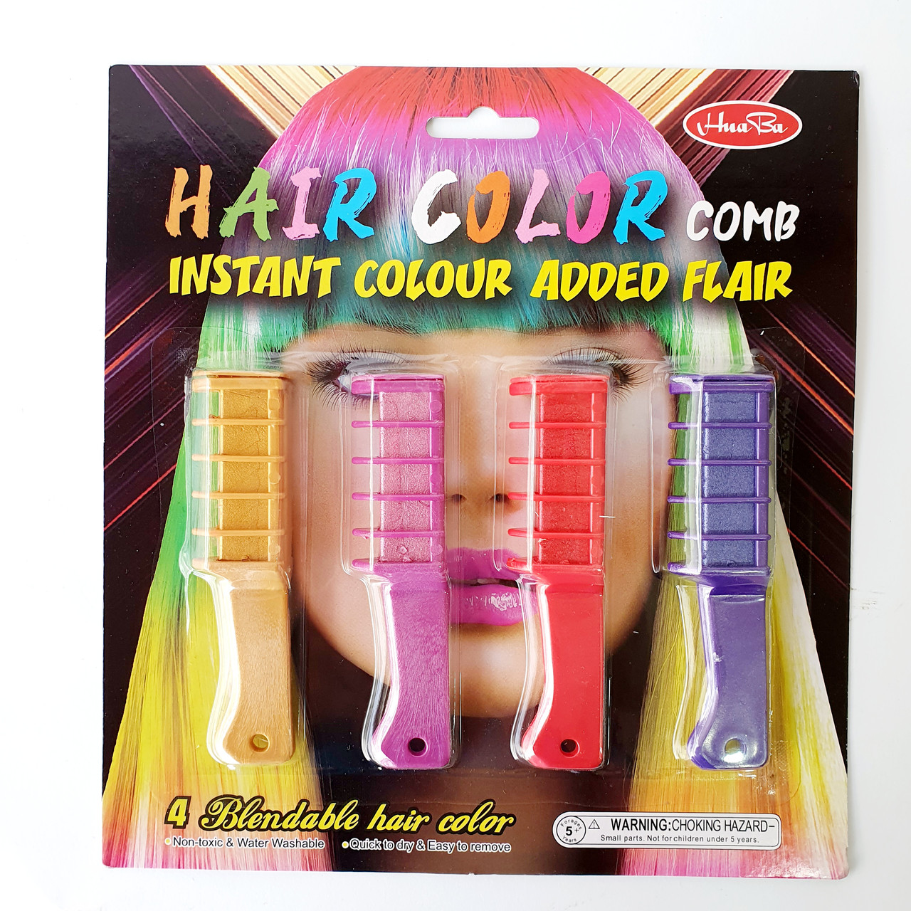 Декоративна фарба помада для волосся, 4 кольори, фото 1