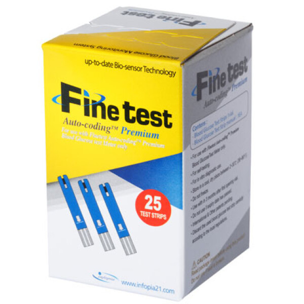Тест-смужки Finetest Auto-coding Premium (100 шт.)