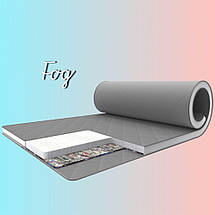 Матрац топер «Fog» Gray-White collection 65x190, фото 3