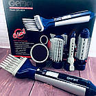 Професійний фен з насадками для сушіння волосся Gemei GM 4834 6в1 / Фен-стайлер, фото 9