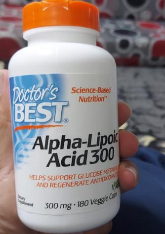 Альфа-ліпоєва кислота Alpha-Lipoic Acid 300 180 капсул