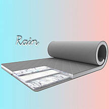 Матрац топер «Rain» Gray-White collection 65x180, фото 3