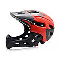 Защитный шлем Helmet 014 Red для катания на роликовых коньках скейтборде велосипеде