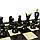 Шахи та шашки 2в1 різьблені малі 350*350 мм Гранд Презент СН 165А, фото 5