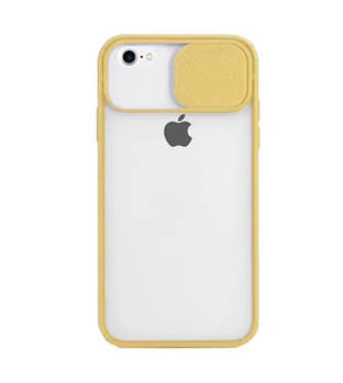Чохол Hide Camera Matte для iPhone 6 Plus/6s Plus (03) Yellow жовтий
