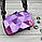 Сумка-косметичка 6312 (фіолетова) пластикова через плече (175*112*52 мм) Уцінка, фото 2