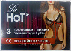 Презервативи для УЗД "La Hot" (3 шт/пачка, 24 пачок/упаковка)