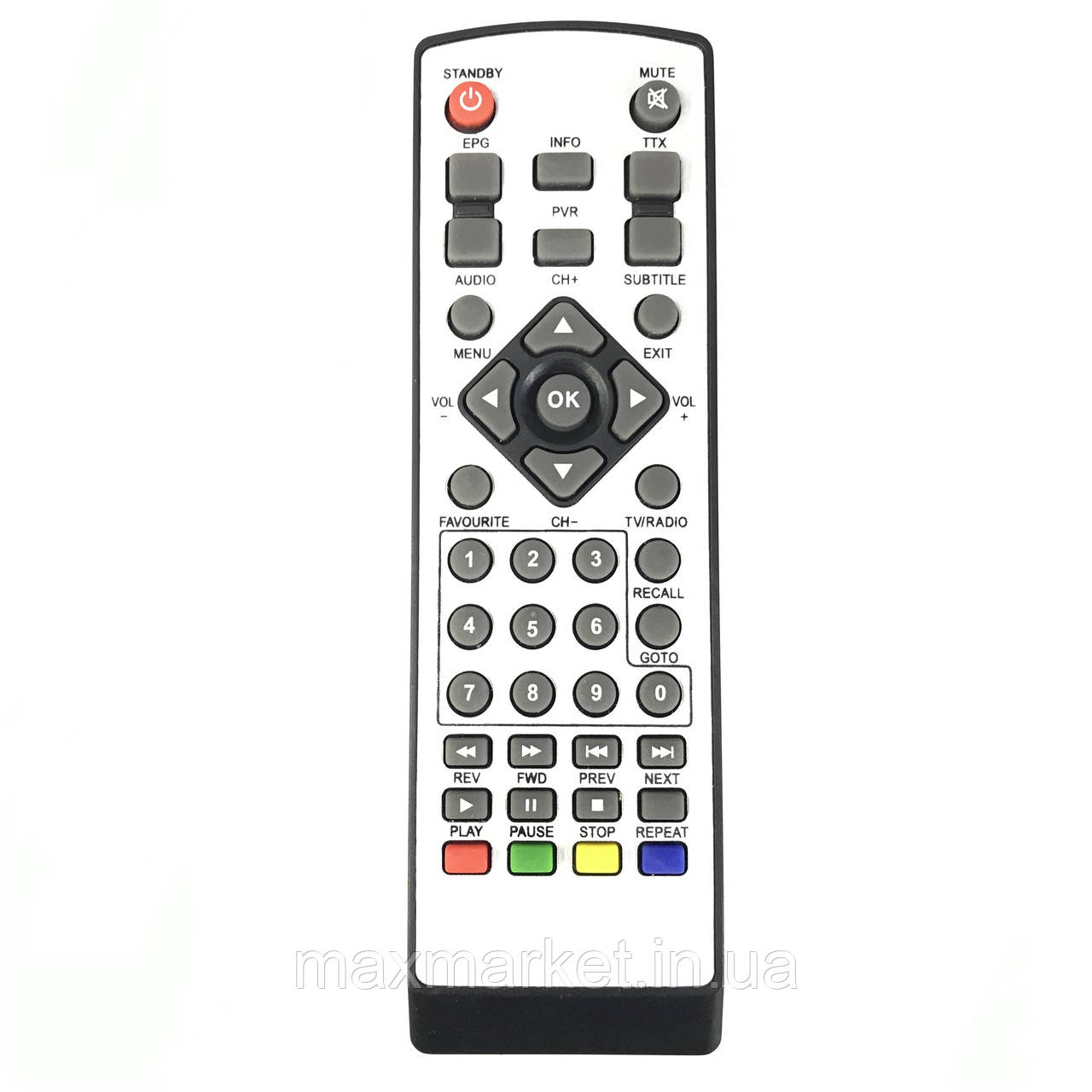 Пульт дистанционного управления WORLD VISION T38 [DVB-T2]