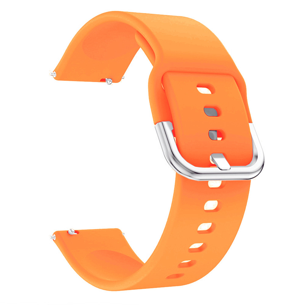 Ремінець CDK для Xiaomi Watch S4 | "L" 22mm Silicone Sport Band Classic (011018) (orange)