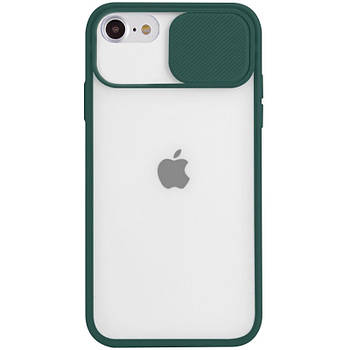 Чохол Hide Camera Matte для iPhone 7 (07) Forest green зелений