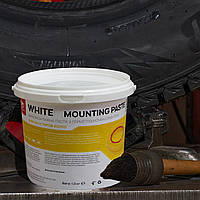 Шиномонтажная паста WHITE MOUNTING PASTE (БЕЛАЯ, с герметизирующим эффектом, плотная), 1кг