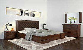 Ліжко дерев'яне ARBOR DREV "Регіна Люкс" 1,2 сосна