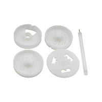 Набір насадок (3шт) для м'ясорубки Zelmer NR5 86.2720 10006112 (12001096)