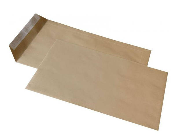 Конверт С4 (229х324мм) коричневий СКЛ 4240, фото 1