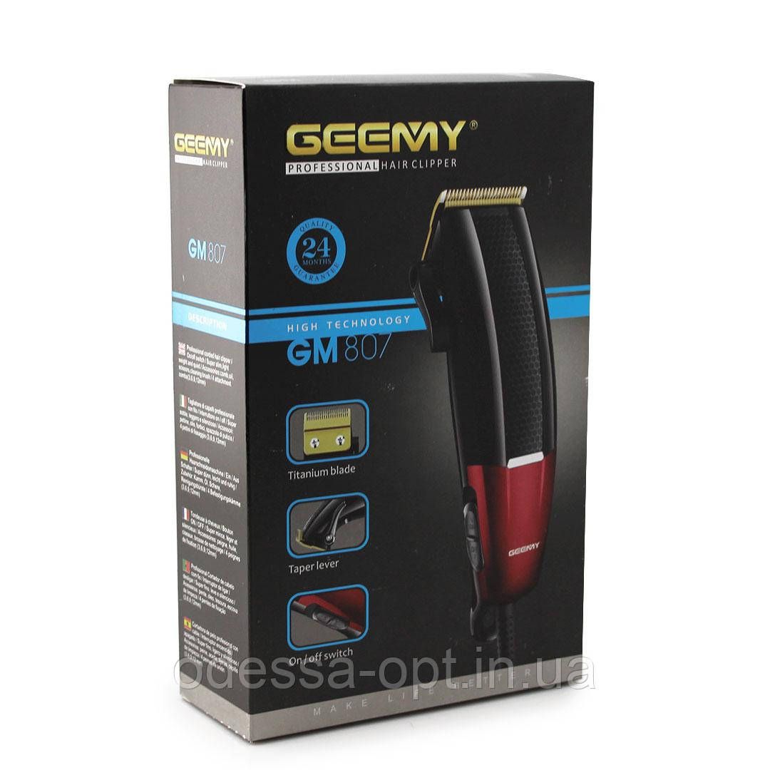 Машинка для стрижки волосся Geemy GM 807