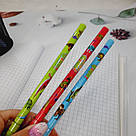 Ручка гелева Пише Стирає синя Dino, фото 5