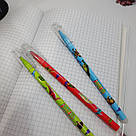 Ручка гелева Пише Стирає синя Dino, фото 4