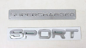 Напис SPORT Supercharger