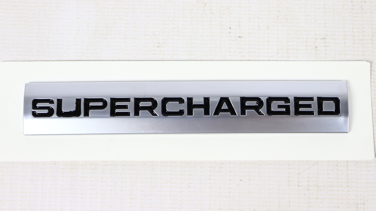 Напис Supercharger