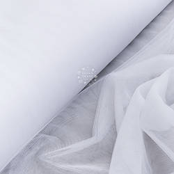 Фатин євросітка білого кольору, ширина 3 м