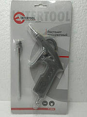 Пістолет для продувки з додатковим наконечником  Intertool PT-0804