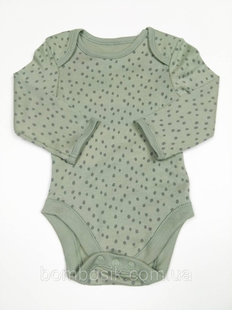 Бодік з довгим рукавом для хлопчика George, First size (50-56см), фото 1
