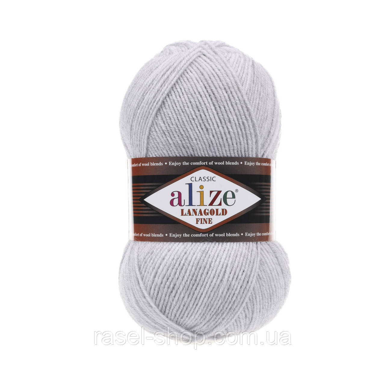 Alize Lanagold Fine пепельный меланж №684
