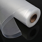 Комплект 2 шт Пакети в рулоні для вакууматора 5 м х 25 см / Вакуумний рулон для вакуумного пакувальника, фото 4