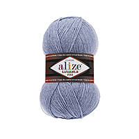 Alize Lanagold Fine светлый джинс меланж №221