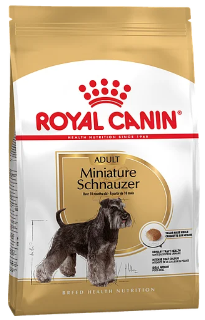 Корм для собак Royal Canin (Роял Канін) Schnauzer Adult породи мініатюрний шнауцер, 7,5 кг