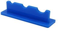 Подставка под три кисточки, Синий пластик AS-0056