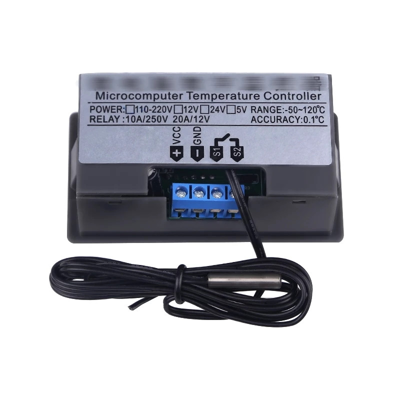 Терморегулятор, контроллер температуры W3230 220 вольт - фото 2 - id-p1488467145