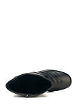 Шкіряні чоботи з збільшеною повнотою на хутрі Tellus 02-10MB Чорні, фото 6