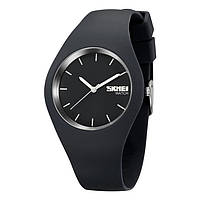 Skmei 9068 rubber сірий жіночий годинник