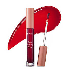 Гелевий тінт для губ Etude House Muhly Romance Dear Darling Water Gel Tint #RD309 Muhly Red 5 г