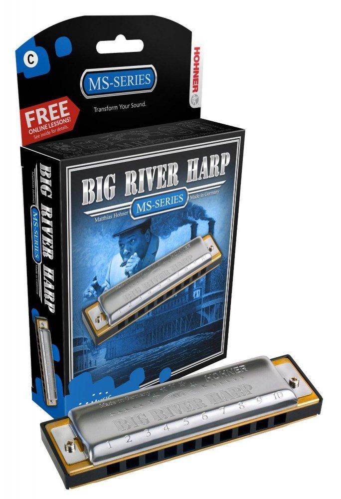 Губна гармошка Hohner M590016X C BIG RIVER HARP Box