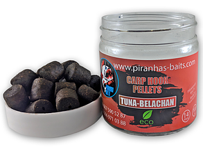 Пелетс насадочний Piranhas Baits Carp Hook Pellets Tuna-Belachan 14mm 100gr