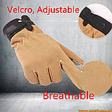 Тактичні перчатки 5.11 рукавички тактичні зсу рукавички тактичні літні осінні робочі стрілецькі Пісок Койот XXL, фото 3