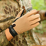 Тактичні перчатки 5.11 рукавички тактичні зсу рукавички тактичні літні осінні робочі стрілецькі Пісок Койот XXL, фото 8